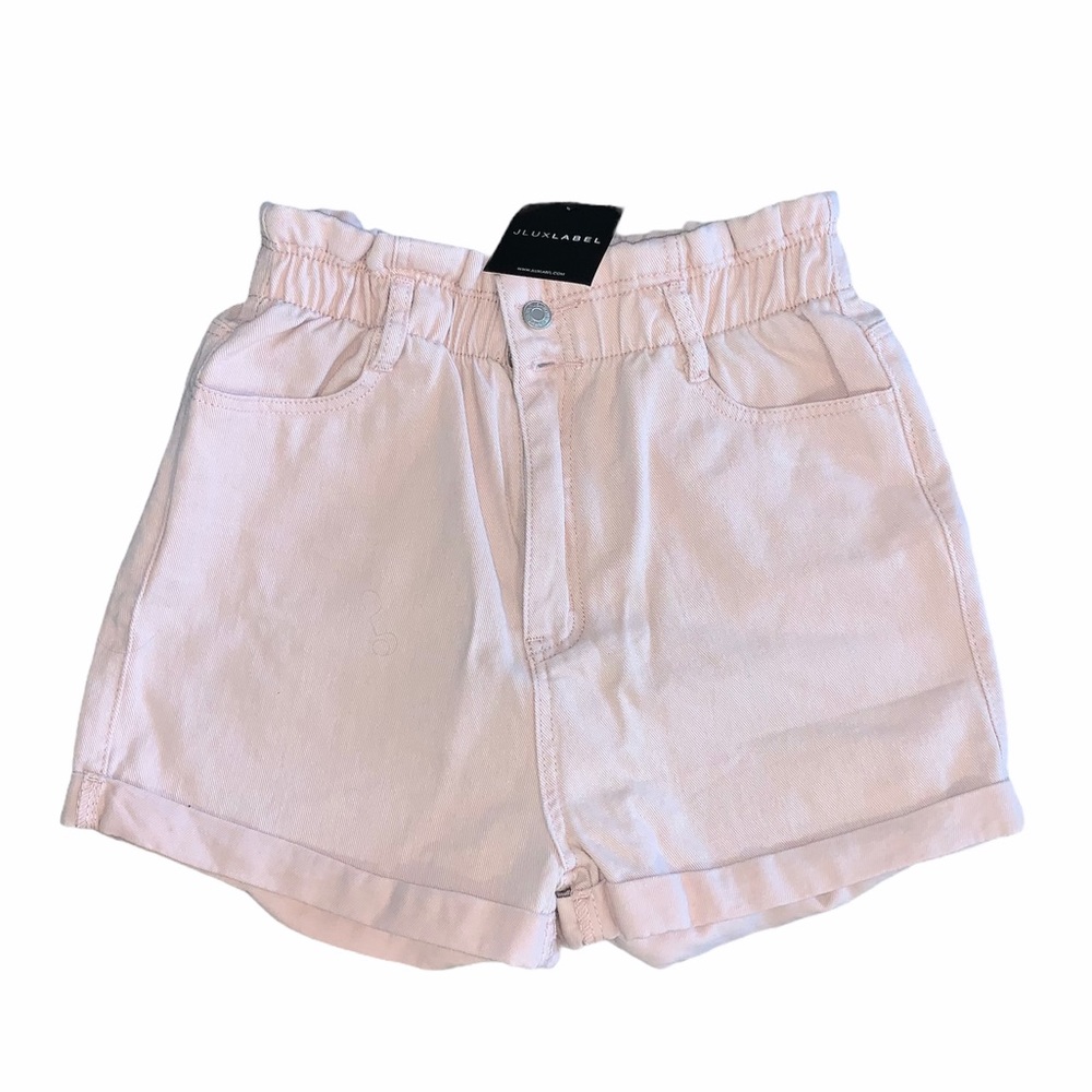 NWT JLUXLABEL Pink Rose Summer Solstice Shorts